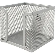 Q-Connect KF00881 Zettelbox Metalldraht silber