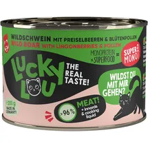 lucky lou Super Mono2 Wildschwein 6 x 200 g