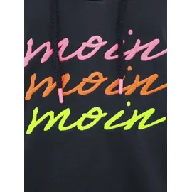 Zwillingsherz Moin Moin Moin Hoodie blau S/M