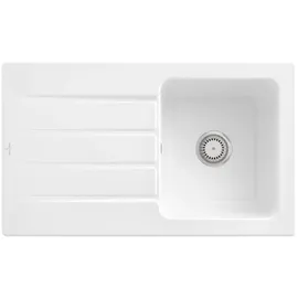 Villeroy & Boch Architectura 50 weiß alpin + Handbetätigung
