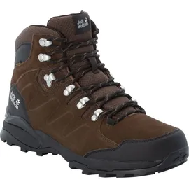 Jack Wolfskin Refugio Texapore Mid Herren Brown/Phantom 42,5