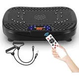Vibrationsplatten-trainingsgerät, Ganzkörpertrainings-fitnessplattform, Vibrationsplatte Mit Widerstandsbändern Für Heimtrainingsgeräte Mit Geschwindigkeitskontrolle