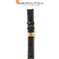 Hamilton Leder Rail Road Band-set Leder-braun-22/20 H690.406.102 - braun