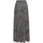LASCANA Maxirock Damen Paisley Grau/Schwarz 36