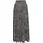 LASCANA Maxirock Damen Paisley Grau/Schwarz 36