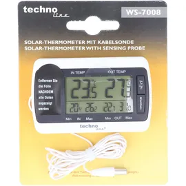 Technoline WS 7008 Solar-Thermometer