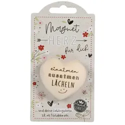 Waldfabrik LovelyHearts mit Magnet - einatmen, ausatmen, lächeln