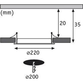Paulmann Einbaupanel (920.60)