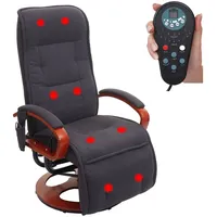 MCW Relaxliege Terni II, Relaxsessel Massagesessel, MIT Massage Stoff/Textil