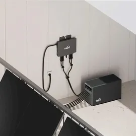 sunniva Balkonkraftwerk Full Black Bifazial 2760 W inkl. 6,03 kWh Speicher + 6 x 500 W Glas-Glas Bifacial Module