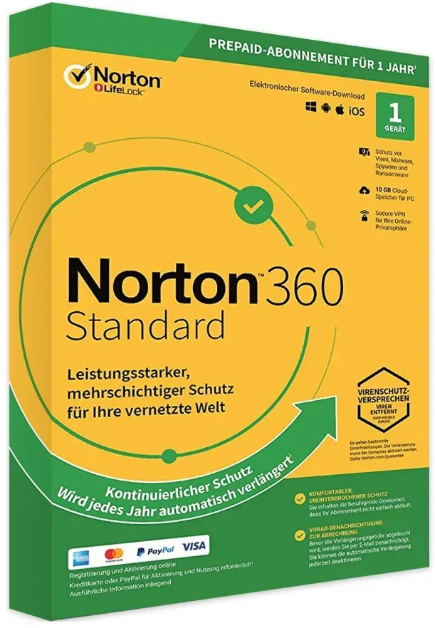 NORTON 360 STANDARD ESD