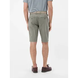 Lerros Chinoshorts LERROS "Bequeme Chino-Bermuda mit Gürtel und Minimalprint", Herren, Gr. 33, tinted grau, 98% Baumwolle, 2% Elasthan, Hosen Chinoshorts, Leichte Sommershorts aus 98% Baumwolle und 2% Elasthan, mit 4 Taschen