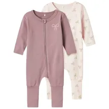 NAME IT Bow Pyjama 2 Einheiten Barely Pink 24 Monate