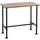 MCW Bartisch 108 x 120 x 61 cm Schwarz/Braun