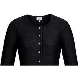 Nübler Strickjacke Anni Schwarz 48