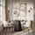 lookway Silva 100 x 76 x 100 cm ausziehbar schwarz