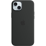 Apple Silikon Case mit MagSafe für iPhone 15 Plus schwarz