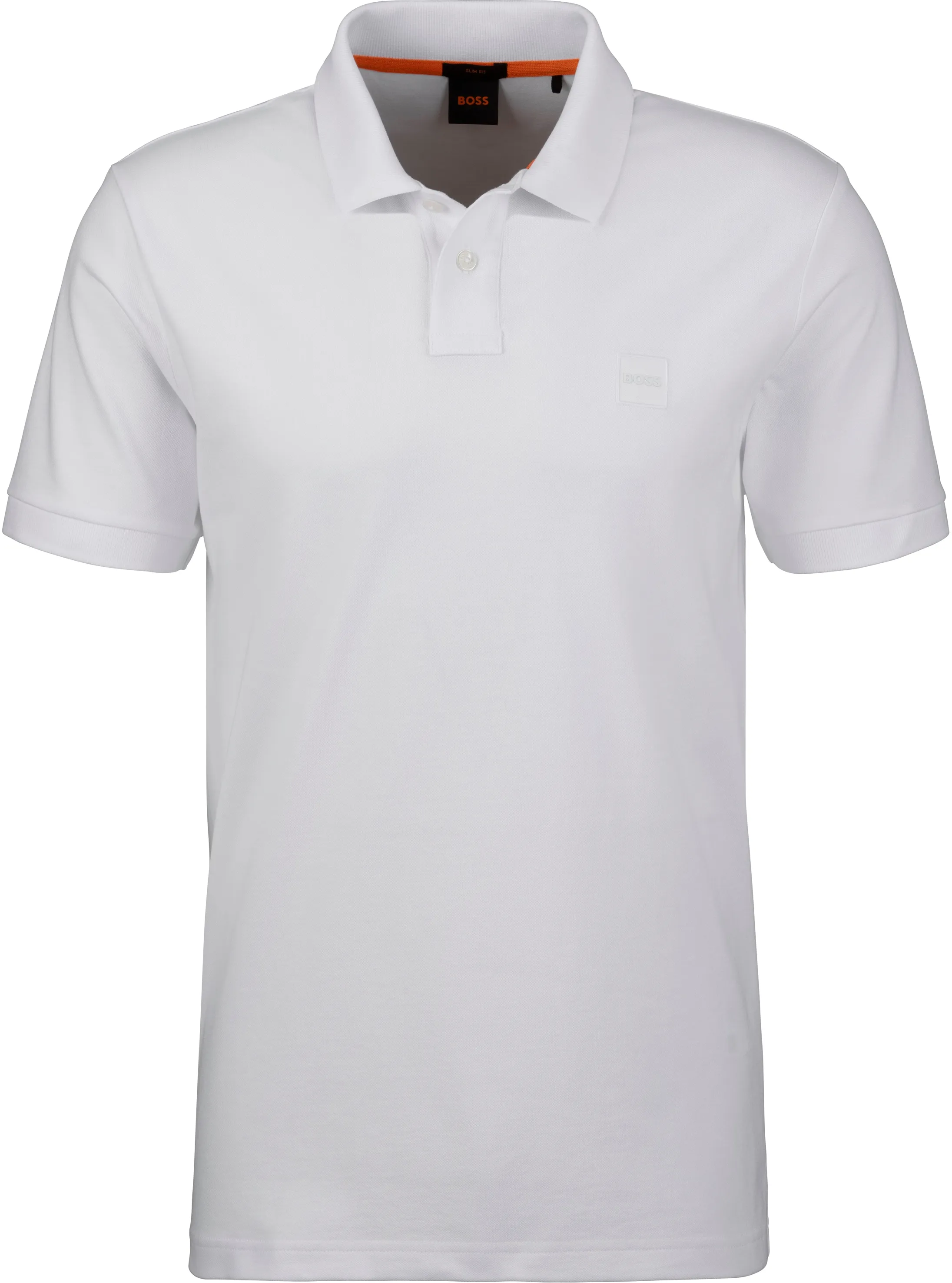 Poloshirt BOSS ORANGE "Passenger" Gr. XXL, weiß (100_white) Herren Shirts Kurzarm mit Polokragen