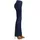 wonderjeans Bootcut-Jeans WONDERJEANS, Damen, Gr. 40, Länge 30, blau (blau used), Denim/Jeans, Obermaterial: 48% Polyester, 30% Baumwolle, 12% Viskose, 6% Lyocell, 4% Elasthan, figurbetont lang, Jeans, Figurbetonte Form mit leicht ausgestelltem Bein
