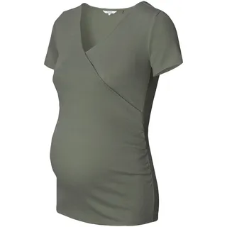 Noppies Umstands- und Still-T-Shirt Sanson Rippqualität, oliv, L