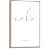 Reinders! Bild CALM (BHT 20x30x1.60 cm) - bunt - BHT 20x30x1.60 cm