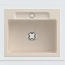 Villeroy & Boch Siluet 60 S ivory + Handbetätigung