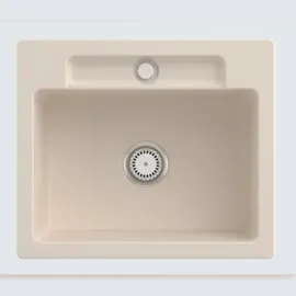 Villeroy & Boch Siluet 60 S ivory + Handbetätigung