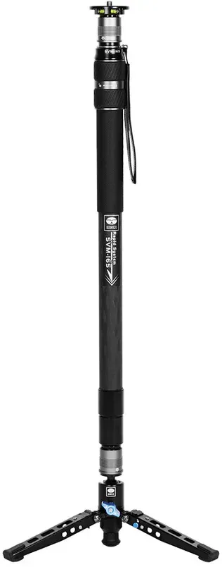 Sirui SVM-165 Carbon Einbeinstativ mit Spinne 165cm