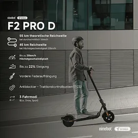 Segway Ninebot F2 Pro D schwarz
