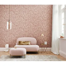 ELLE DECORATION Vliestapete WAVES 0,53 x 10,05 m 300 g rosa 10151-05