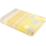 BASSETTI POSILLIPO Tagesdecke aus 100% Baumwolle in der Farbe Gelb Y1, Maße: 180x255 cm