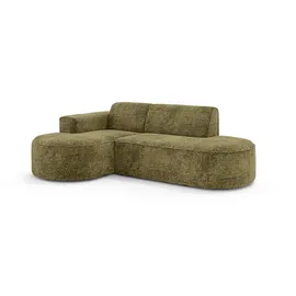 OTTO home Eckcouch Polyester 2-Sitzer Grün