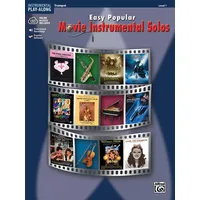 Alfred Music Publishing Company Easy Popular Movie Instrumental Solos