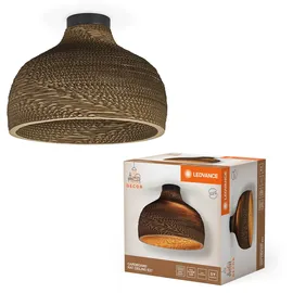 LEDVANCE Decor Cardboard Hat 1 E27 rund braun