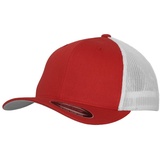 Flexfit Mesh Trucker 2-Tone Cap, red/white, L/XL