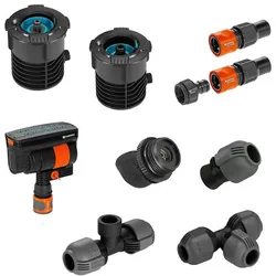 GARDENA Sprinklersystem Start-Set Pipeline mit Viereckregner