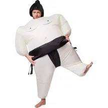 dressforfun Selbstaufblasbares Kostüm Sumo-Ringer Unisex Einheitsgröße