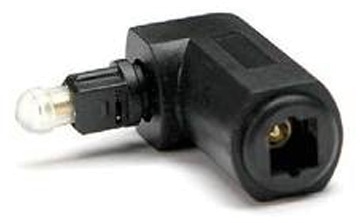  STR – M to F RIGHT ANGLE TOSLINK ADAPTER 