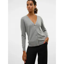 Vero Moda VMSILJE Strickjacke Grau XS