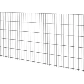 Floraworld Doppelstab-Mattenzaun Comfort 201 x 103 cm anthrazit