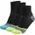 xtreme sockswear Funktionssocken 3-Paar Mehrfarbig 35-38