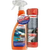 Sonax Lackversiegelung XTREME Ceramic QuickDetailer mit MicrofaserTücher Außen