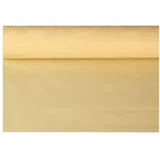 Papstar Papiertischtuch mit Damastprägung 18587 120 x 800 cm Creme