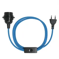 EAZY CASE - Lampenfassung E27 mit Kabel aus Stoff