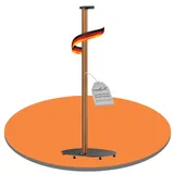 PureMounts Lautsprecherständer für Sonos Era 100 & 300, Lautsprecher Ständer, Boxenständer mit Kabelmanagement, 5Kg Tragkraft, Buchenholz, schwarz