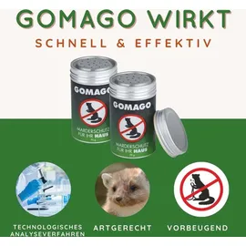 GOMAGO Marderschreck Granulat 2 x 70 g