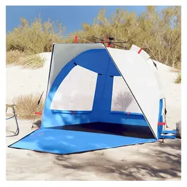 vidaXL Strandzelt 2 Personen Azurblau Quick Release Wasserdicht