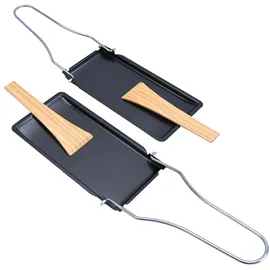 casativo-outdoor 6er-Set Grillpfännchen für Raclette