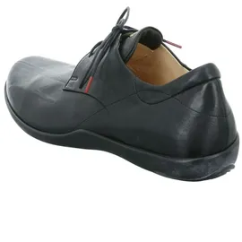 THINK! STONE chromfrei gegerbte nachhaltige Halbschuhe, schwarz 45,5