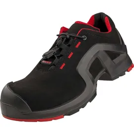 Uvex Halbschuh schwarz/rot uvex 1 x-tended support, S3, EU-Schuhgröße: 42